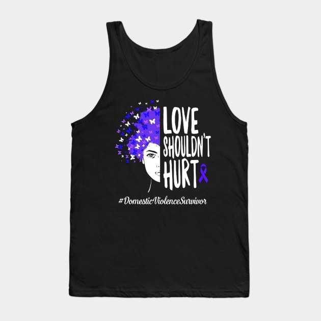 Domestic Violence Survivor Tank Top by eraillustrationart